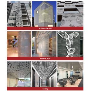 304 316 Stainless Steel Perforated Sheet For Ventilation Panels 1250mm Width