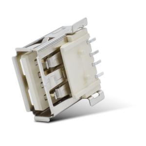 SMT PCB USB Female Type A Smd Connector 4 Pin Type 2.0 Socket Copper Jack​