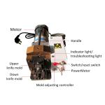 2P-8P8C Stroke 25m Cat6 Connector Crimping Machine CX-CP Rj45 Modular Plug