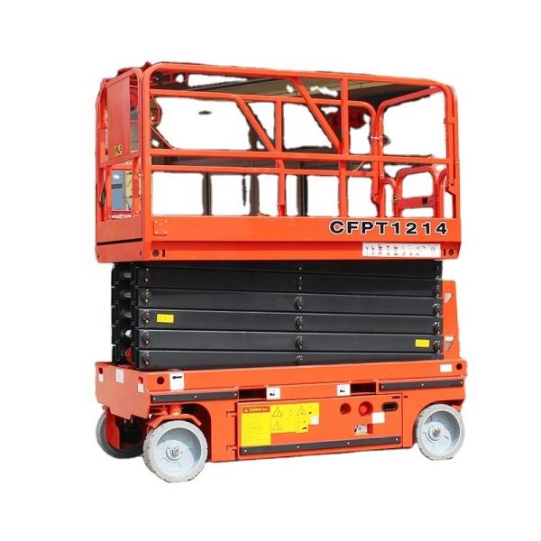 Quality 4m-16m Aerial Working Platform SNSC Scissor Work Platform Self Propelled wholesale