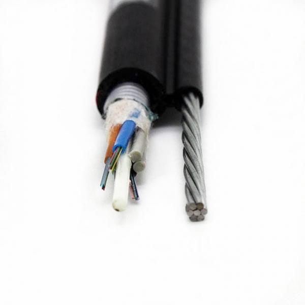 Quality GYFTC8S ALL-Dielectric Aerial Fig8 Loose Tube G652D Single Mode Fiber Optic Cable wholesale