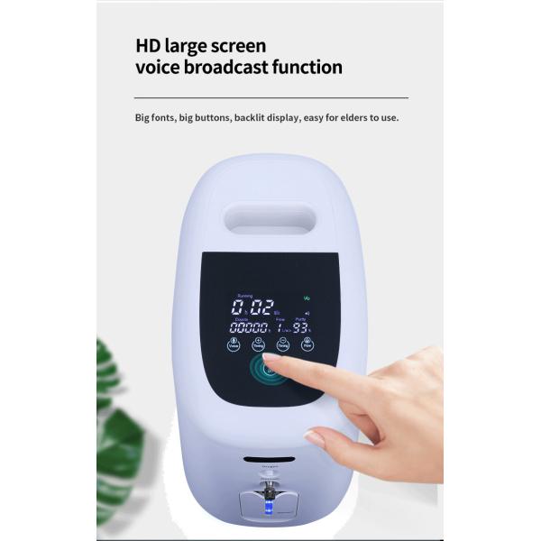 7L Silent And Efficient Filtering Compressed Oxygen Production LCD Display Home