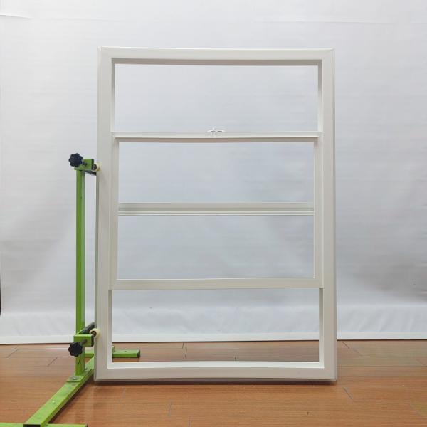 Quality Traditional White PVC Hung Windows Single Glazed Double Hung Window Slides wholesale