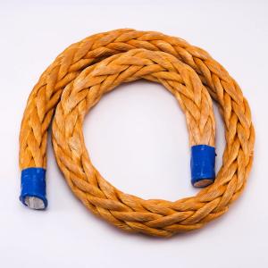 16mm 12 Strand UHMWPE Marine Mooring Rope 220m Heavy Load