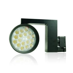 Cheap Finlike Aluminum 33W 3000lm 5000 - 7000K 100mm Black Shell LED Track Lighting for sale
