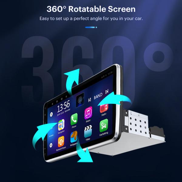 Universal 1 Din Car Multimedia Player 10inch Screen Autoradio Stereo Video Carplay GPS WiFi Auto Radio Android Car DVD