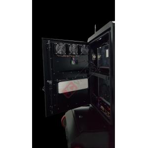 43inch Waterproof Outdoor LCD Digital Signage With Wheels 6.5ms Wall Mount Kiosk