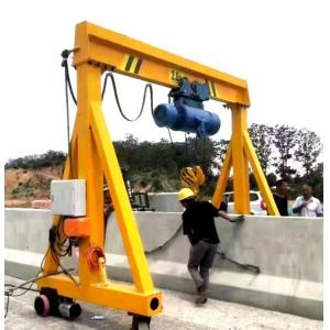 Portable Electric Gantry Crane Respectable Load Capacity High Flexibility