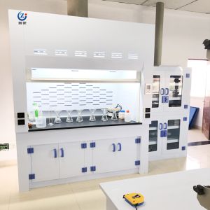PP Material Lab Fume Hood 1200*850*2350 mm with Resistance to Corrosion and