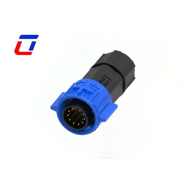 M19 10 Pin Waterproof Quick Disconnect Wire Connectors ODM IP67 Circular