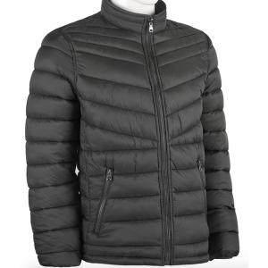 Stand Collar Foldable Down Coat , Lightweight Mens Waterproof Down Coat