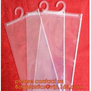 Custom Hanger Plastic Apparel Packaging Bags OEM Biodegradable Cloth Packing k
