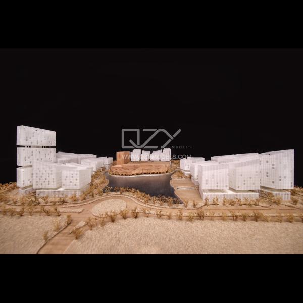1/100 Malaysia Masterplan Concept Model
