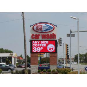 Double Side Front Maintenance LED Screen P4mm With Front Opening Cabinet