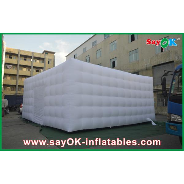 Air Inflatable Tent Customized Big White Go Outdoors Inflatable Tent Cuve With Door