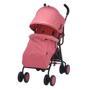 One Click Folding Compact Baby Carriage Stroller With Pull Rod