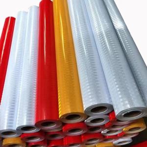 PVC Prismatic Reflective Sheeting for Making Reflective Signs or Marks Durable
