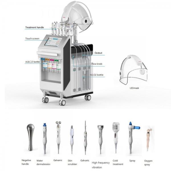 Multifunctional Hydrogen Oxygen Facial Machine Skin Peeling Mask