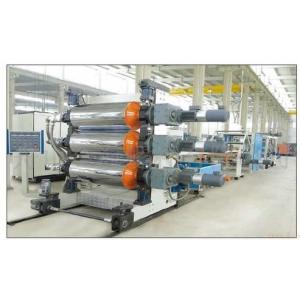 Automatic Plastic Sheet Extrusion Line , Single Screw Extrusion Machine