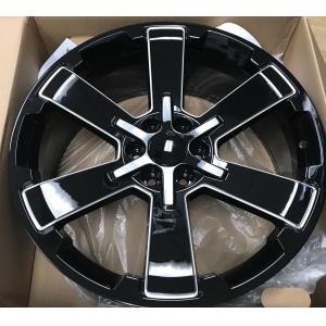 22" Silverado Rally CK162 5662 Wheels Rims Black Milled Sierra Yukon 6x5.5