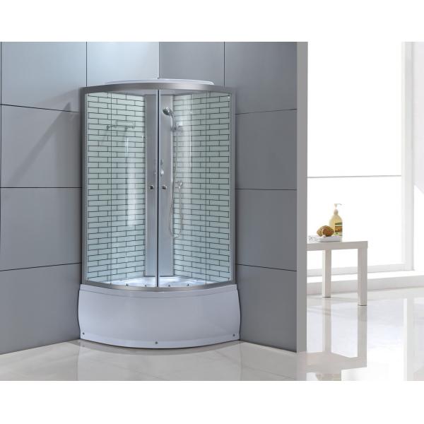 Quality 4mm 1000x1000x2150mm Wet Room Shower Enclosure Aluminum Frame wholesale