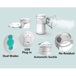 Mini Cough Drug Atomizer Cold Cough Nebulizer Machine Removable Battery Kids
