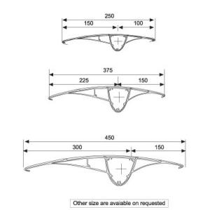 Customized Size ! Aluminum Aerowing Sun Louver Facade System