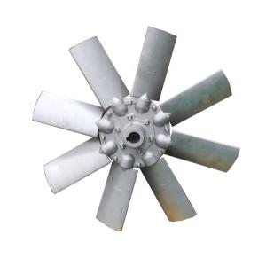 High Precision Aluminum Die Casting of Impeller Fan Blade with Machining Center