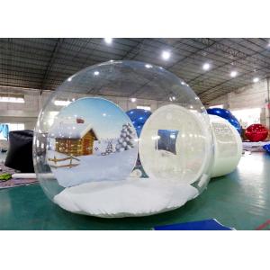 China Inflatable Snow Globe for Sale with Background on sale