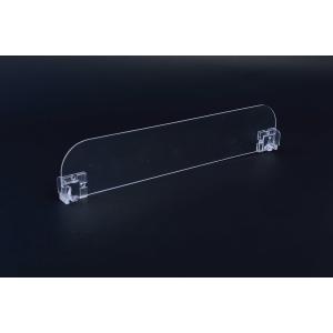 Customized Shelf Pusher Divider, Acrylic Shelf Divider, Shelf Data Strip Divider