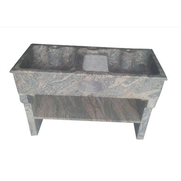 Juparana Granite Stone Tiles 0.28% Water Absorption 10mm 12mm 15mm Thickness