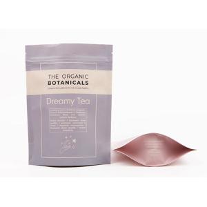 Custom Printed High Quality Kraft Paper Resealable Bags For Food