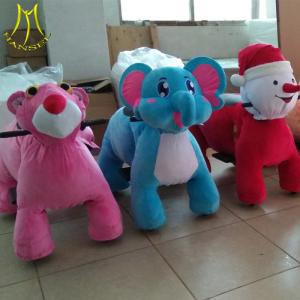 China Hansel hot selling battery operated coin electric ride on animals for mall on sale