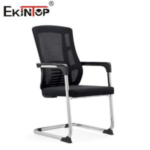 China Comfortable Mesh Back Office Chair With Padded Seat And Armrests on sale