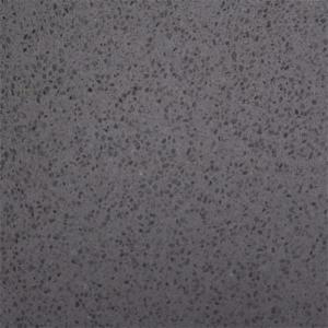 Grey Glossy 3200*1800MM Speckled Kitchen Countertop Glass Quartz