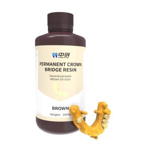 Low Temperature Expansion Coefficient Permanent Crown Resin Close to Natural