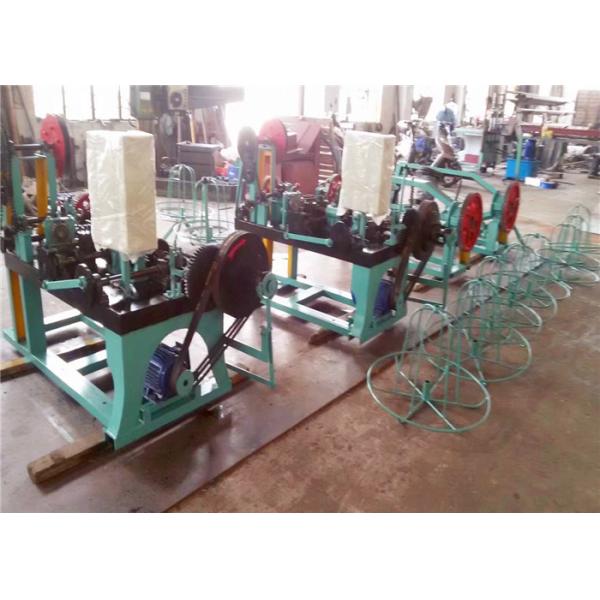 Reverse Twisted Razor Barbed Wire Machine 1.6-2.8mm Wire Diameter 50-100kg/H