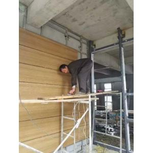 Commercial External Fibre Board Cladding , Cement Fiber Shingles Square /