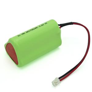 Emergency Lighting 3.6 V Ni Mh Battery Cell AA 1700mAh Rechargeable Batteries