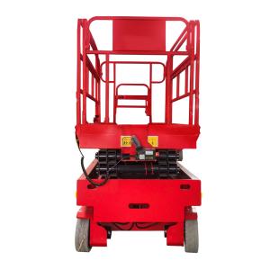 Scaffolding Hydraulic Scissor Work Platform 6m Self Propelled Aerial Platform