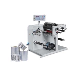 Automatic Turret Rewinder Slitter Machine for Blank Labels 350mm