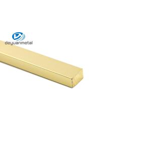 ODM matt silver Aluminium Flat Bar Alu6063 T5 Extruded Rectangular