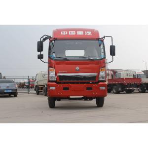 Elegant Howo Light Truck 4x2 5 Ton Capacity Red Color Euro 2 High Safety