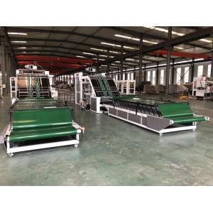 Automatic Corrugated Sheet Pasting Machine PLC Control Double Servo Motors