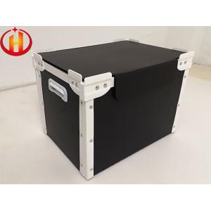 Foldable Corrugated Plastic Cardboard Boxes With Frames