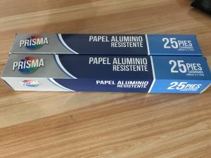 China Silver Food Wrapping Foil , Chocolate Wrapping Paper Aluminum Foil Paper on sale