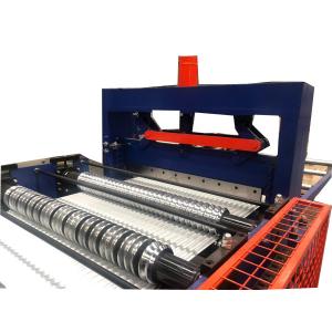 0.25mm - 0.8mm Corrugated Roof Panel Roll Forming Machine With Material Width