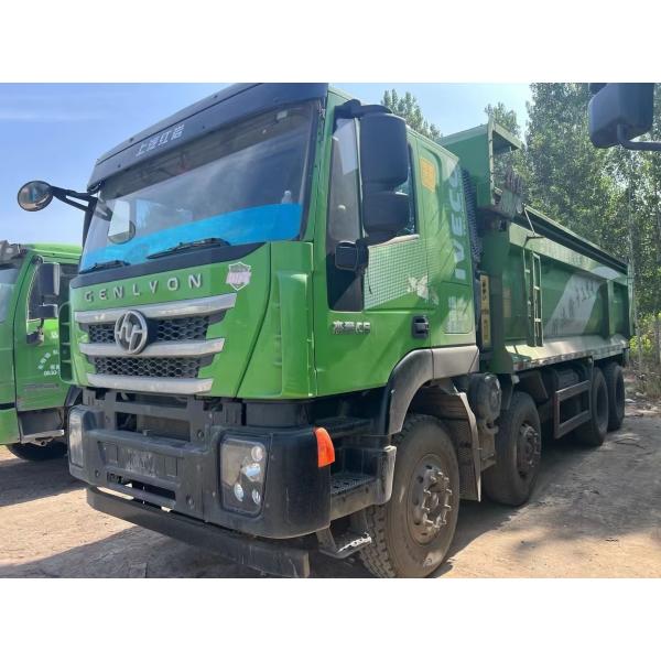Used SAIC Hongyan 430hp dump truck