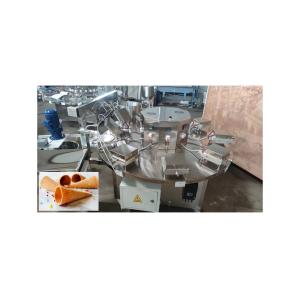 1850*1850*1700 Customized Sugar Biscuit Ice Cream Cone Making Line Big Capacity