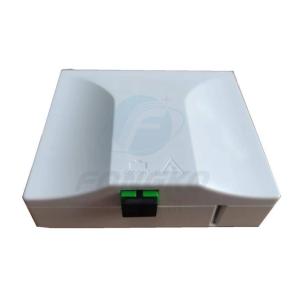 Fan Coil Wall Socket Fiber Optic Terminal Box With SC APC Adapter Pigtails